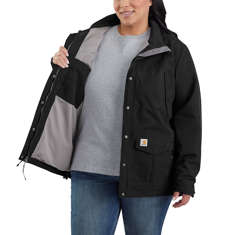 Black Women Carhartt Storm Defender® Jackets | TLV-927651