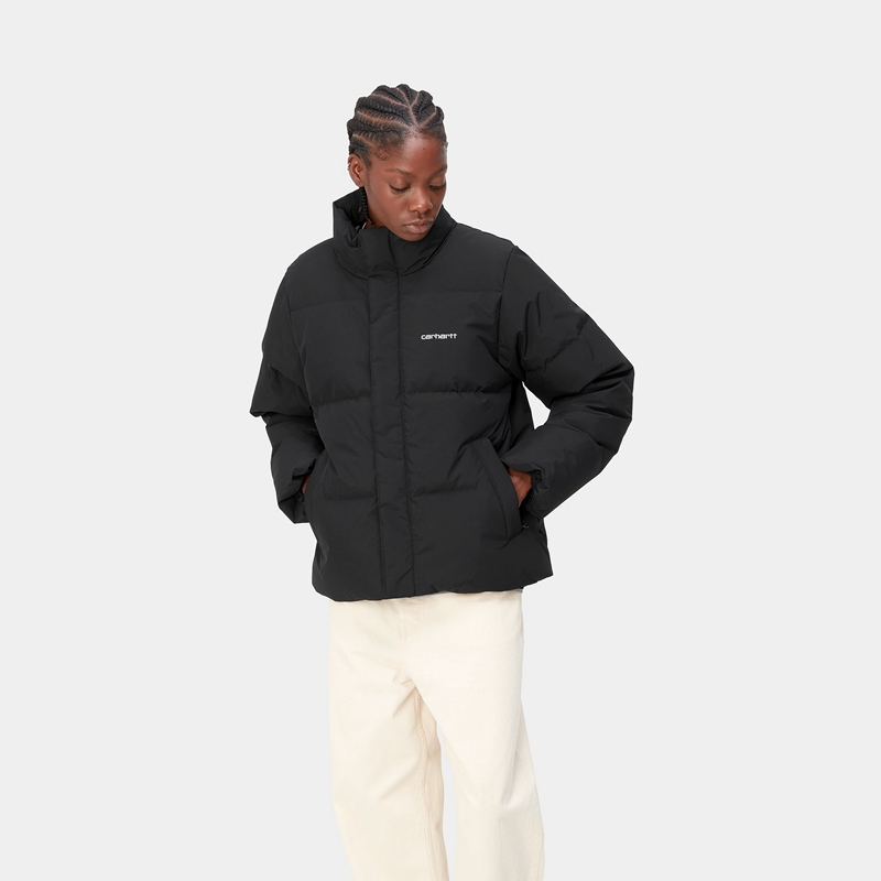 Black Women Carhartt Yanie Jackets | LNB-496207