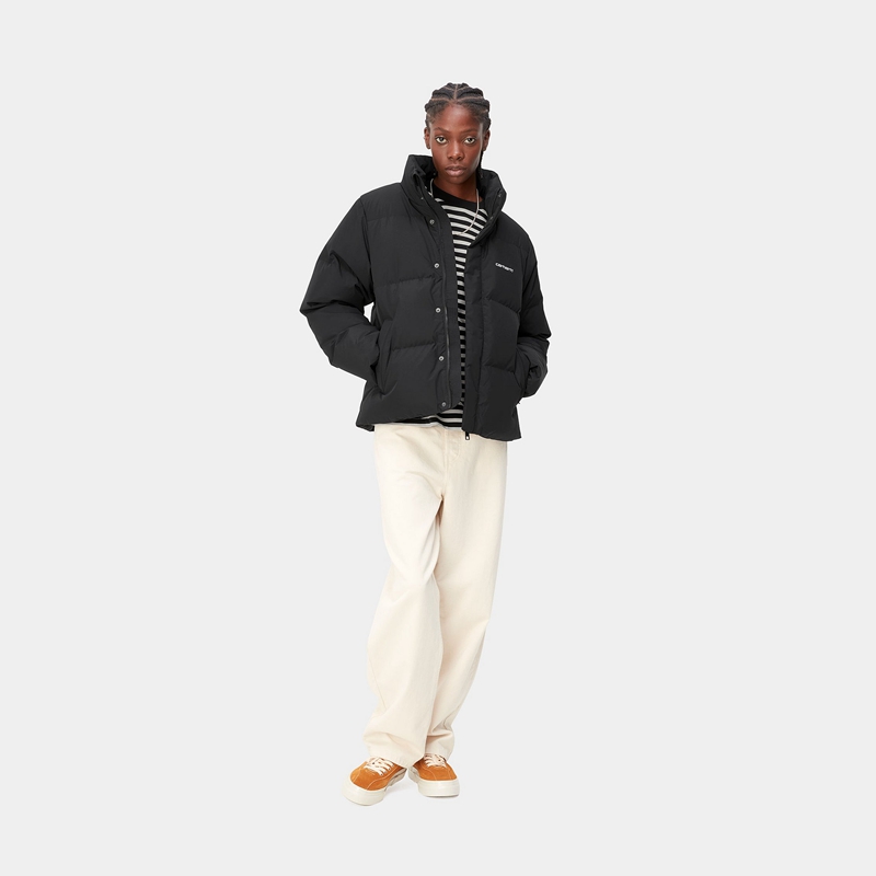 Black Women Carhartt Yanie Jackets | LNB-496207