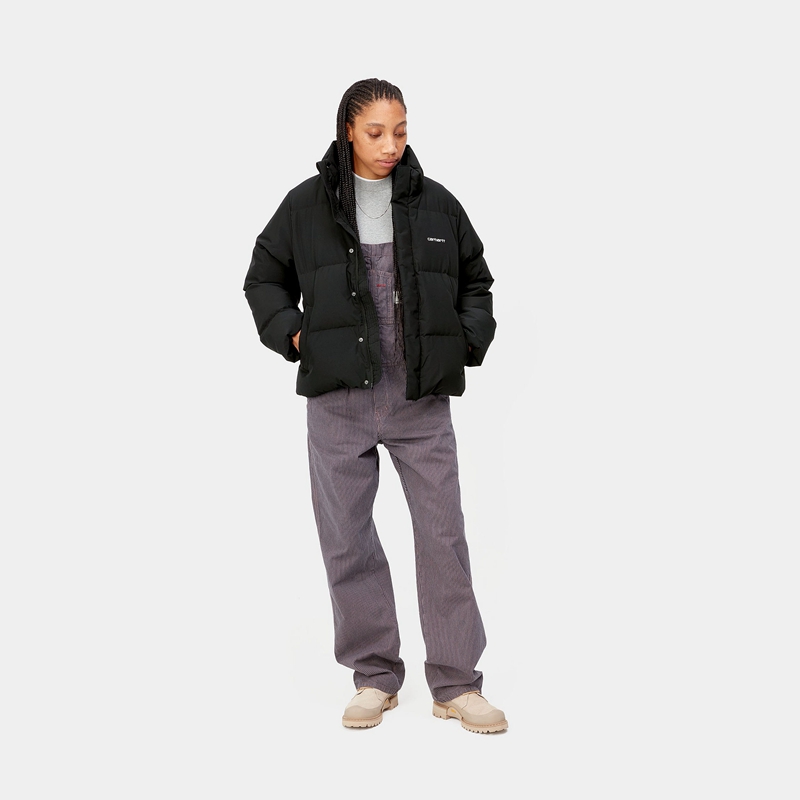 Black Women Carhartt Yanie Jackets | LNB-496207