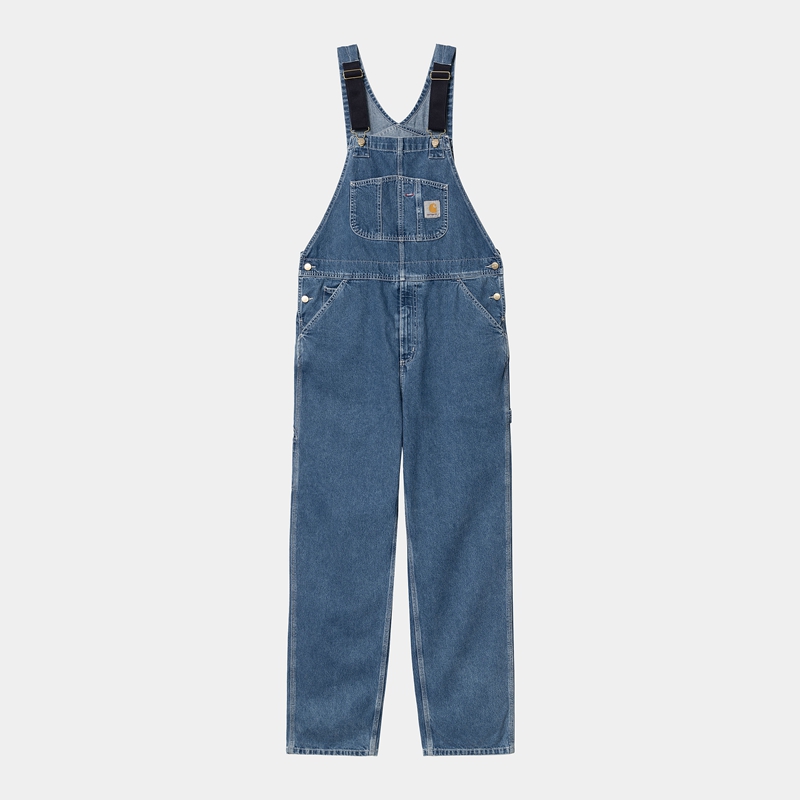 Blue Men Carhartt BIB Overalls | HMF-835926