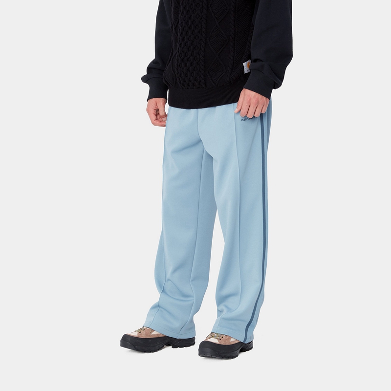 Blue Men Carhartt Bolan Pants | JFG-603584