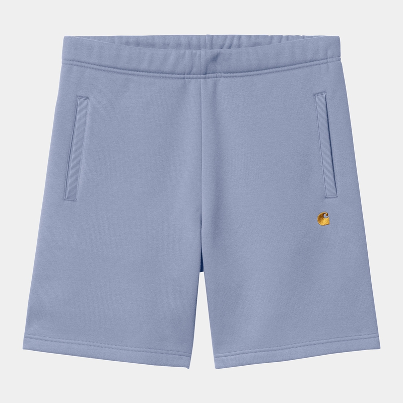 Blue Men Carhartt Chase Shorts | FNE-791486