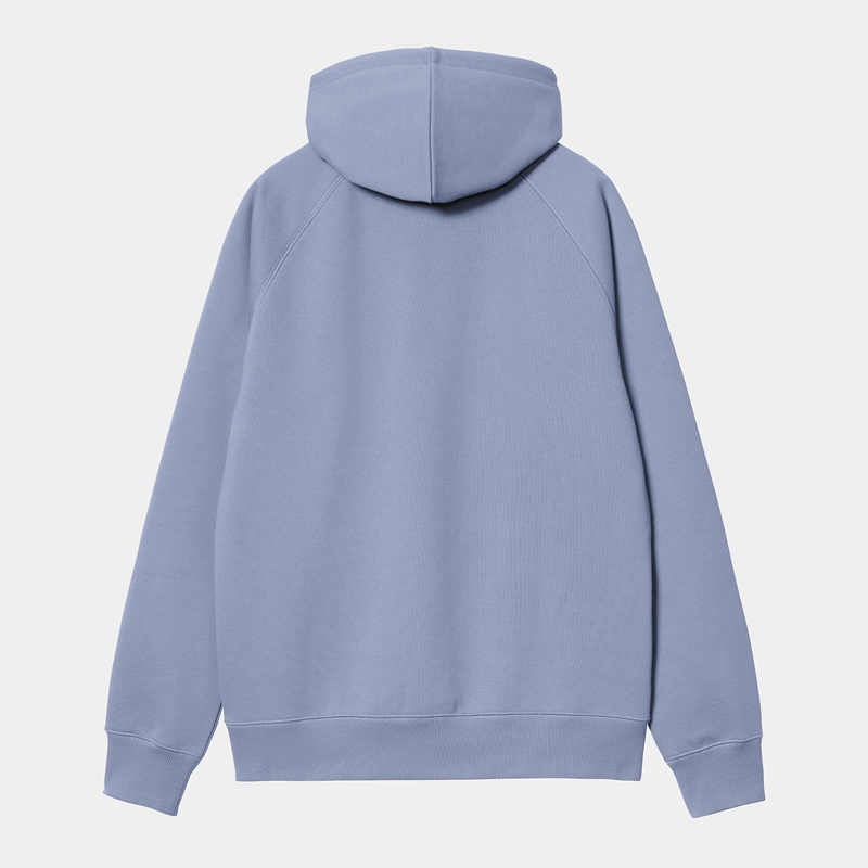 Blue Men Carhartt Hooded Chase Hoodie | FSM-957684