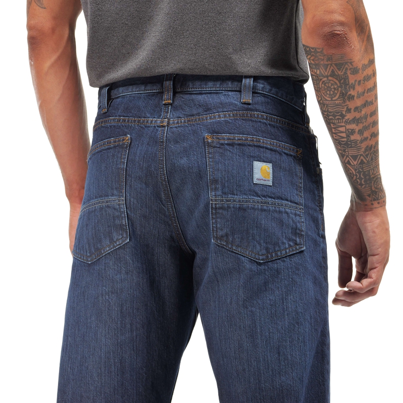 Blue Men Carhartt Jeans | XBI-712089