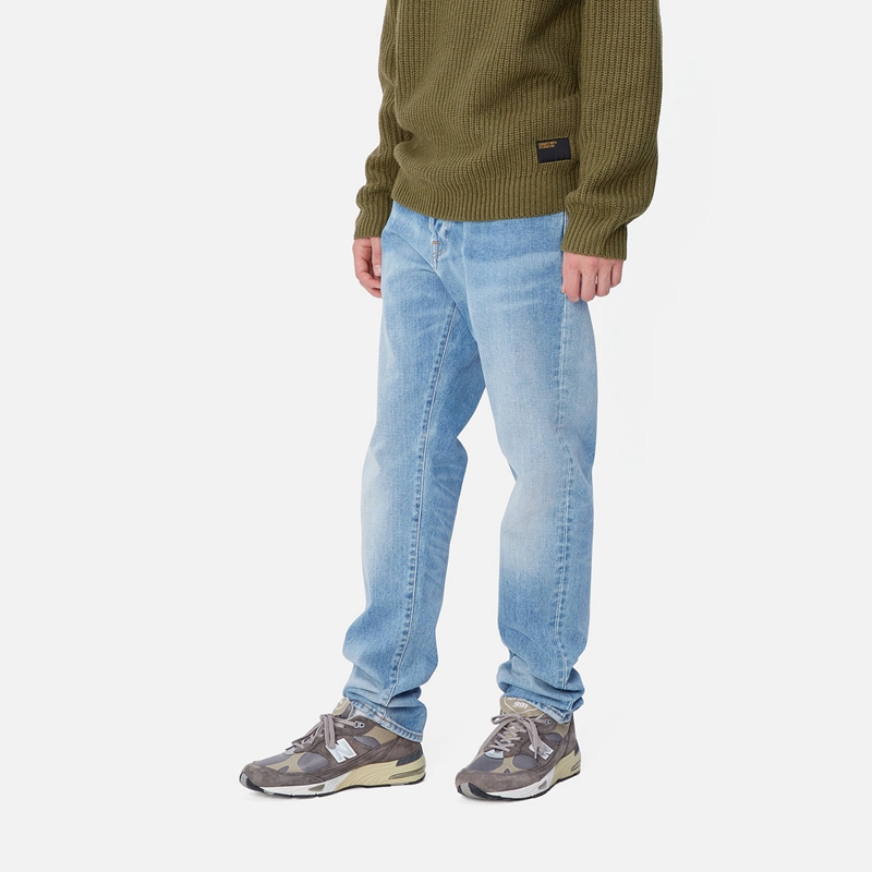 Blue Men Carhartt Klondike Pants | EBV-206841