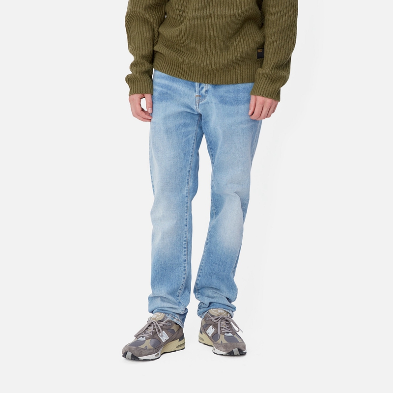 Blue Men Carhartt Klondike Pants | EBV-206841