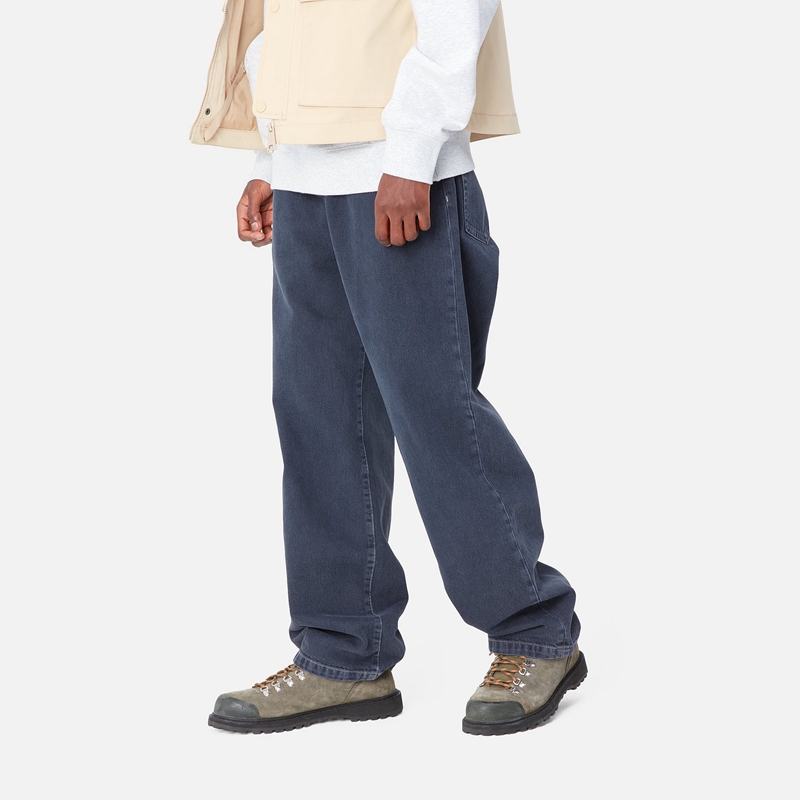 Blue Men Carhartt Landon Pants | JSR-341092