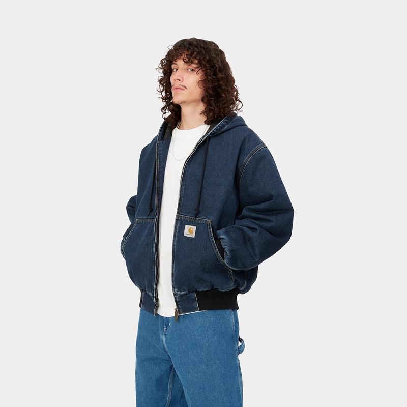 Blue Men Carhartt OG Active Winter Jackets | HQB-261735