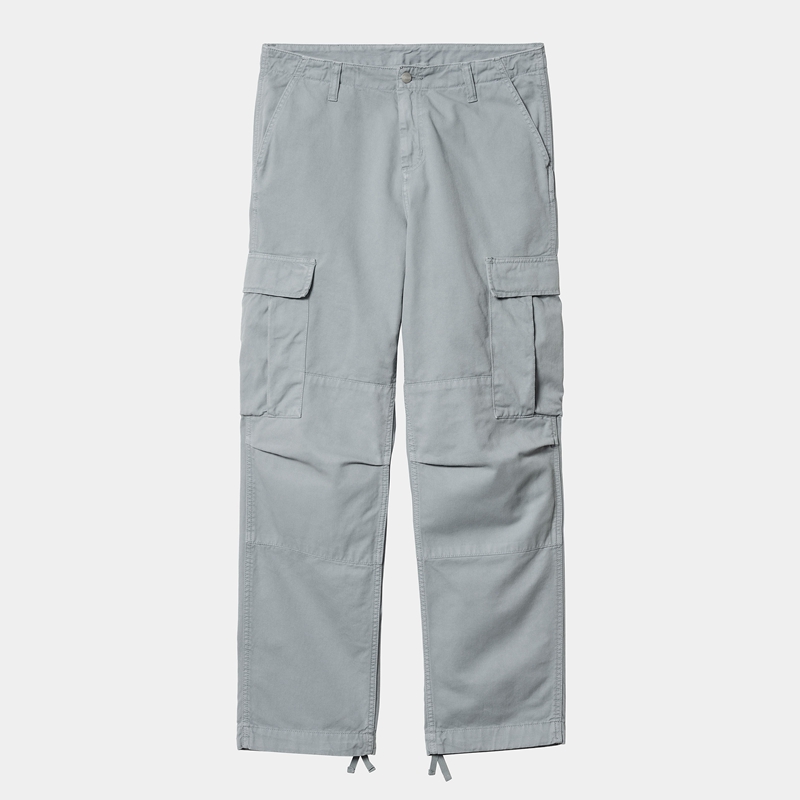 Blue Men Carhartt Regular Cargo Pants | LGM-718026