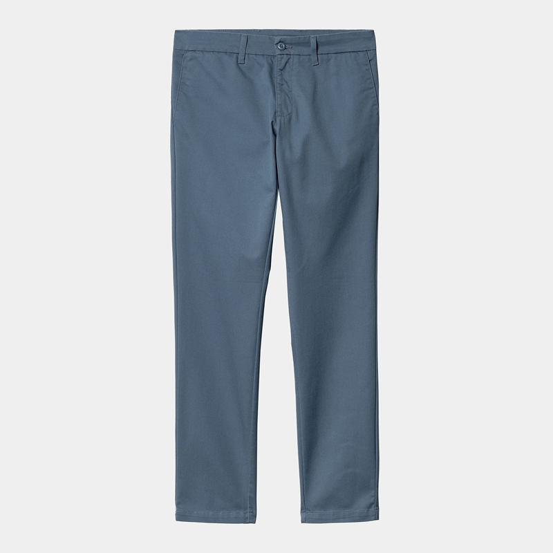 Blue Men Carhartt Sid Pants | FPB-462038