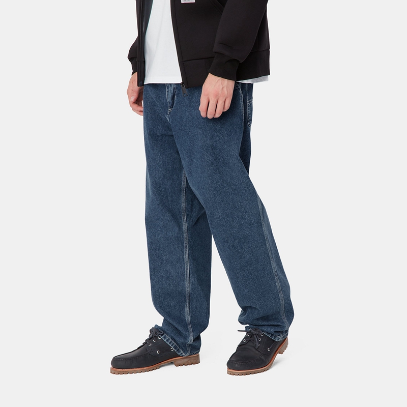 Blue Men Carhartt Simple Pants | EYQ-562879