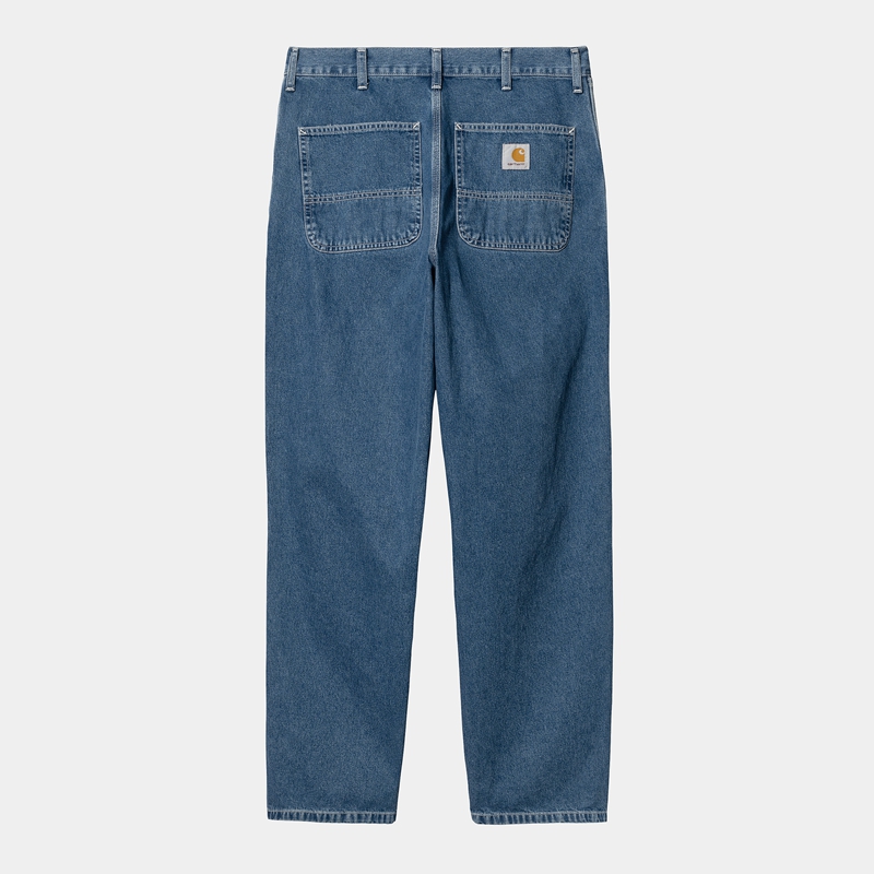 Blue Men Carhartt Simple Pants | EYQ-562879