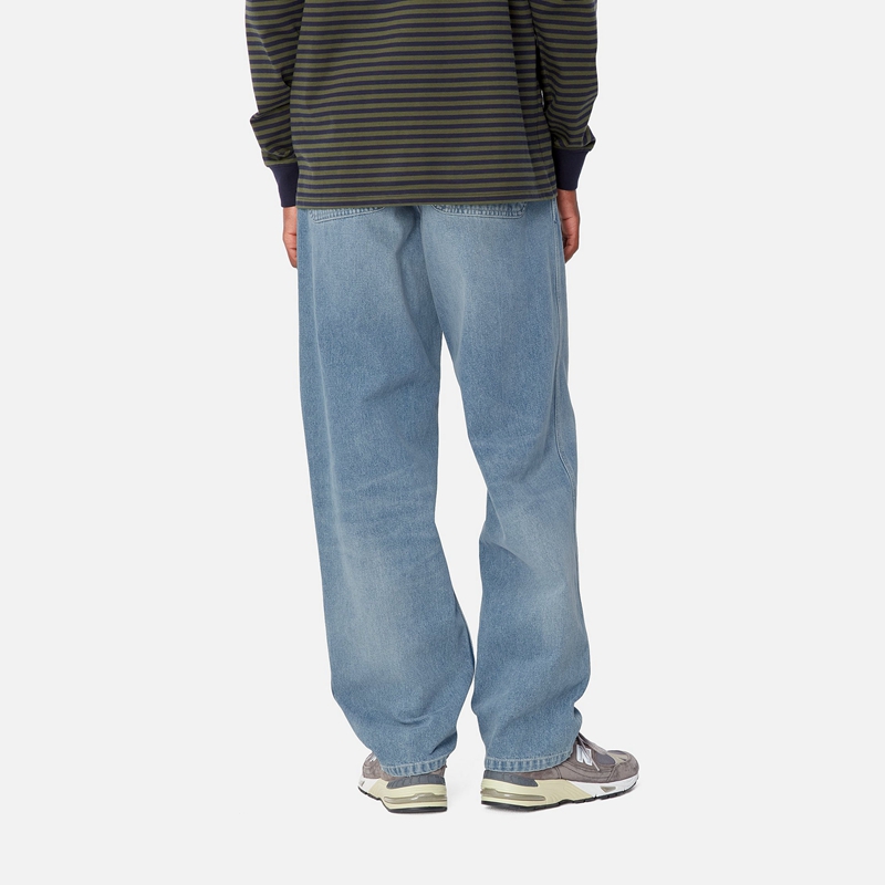 Blue Men Carhartt Simple Pants | RHO-582431