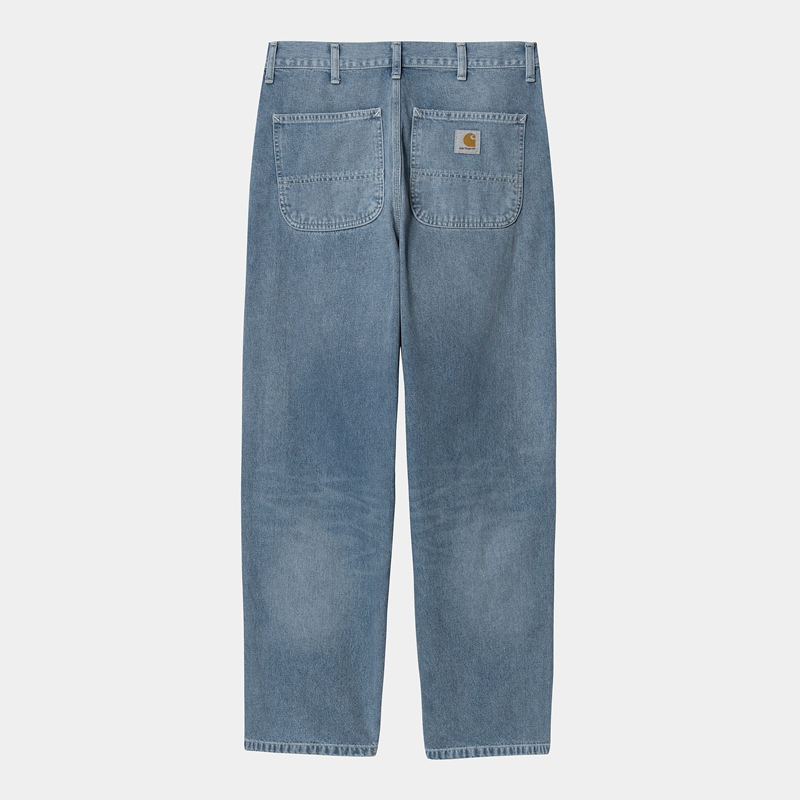 Blue Men Carhartt Simple Pants | RHO-582431