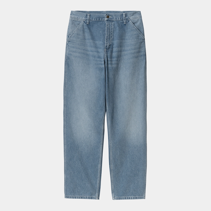 Blue Men Carhartt Simple Pants | WIM-852903