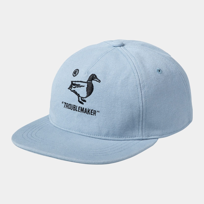 Blue Men Carhartt Stamp Hats | BSP-293687