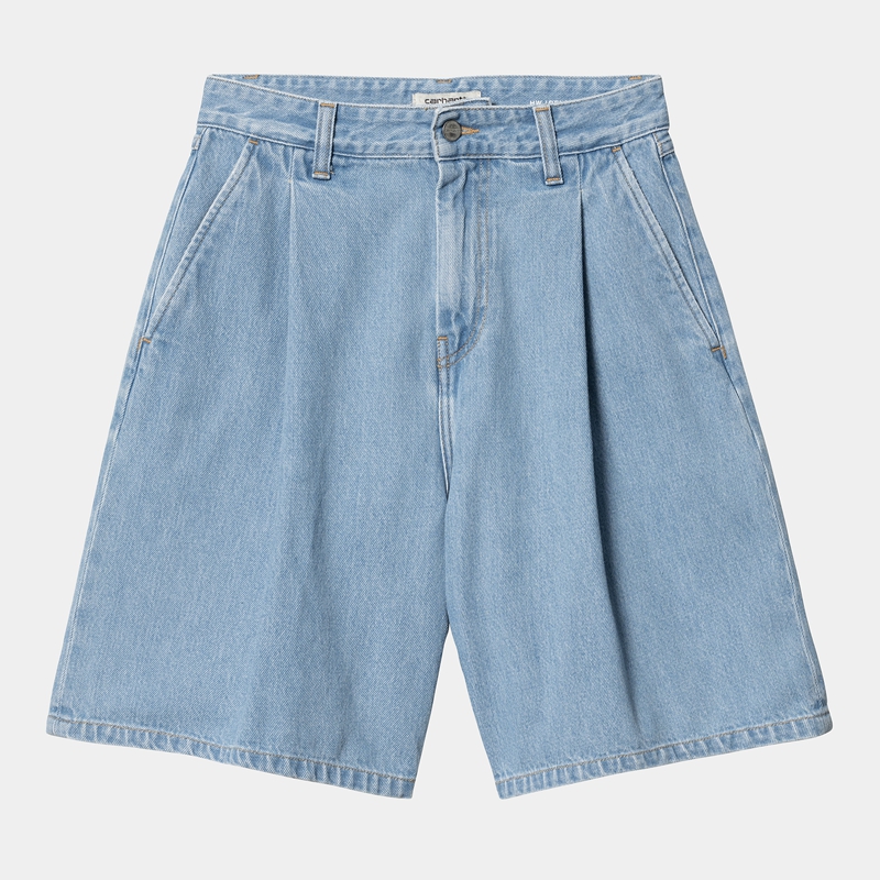 Blue Women Carhartt Alta Shorts | APG-902631