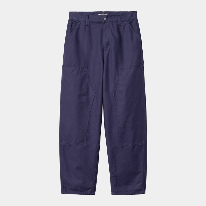 Blue Women Carhartt Brandon Double Knee Pants | FKJ-975820