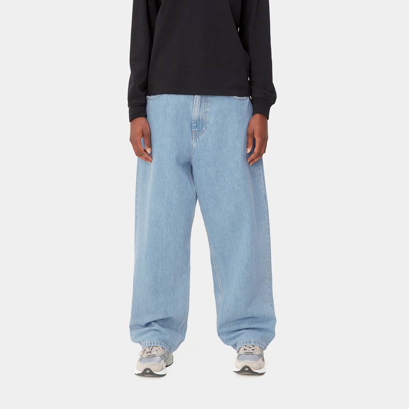 Blue Women Carhartt Brandon Pants | YRA-861542