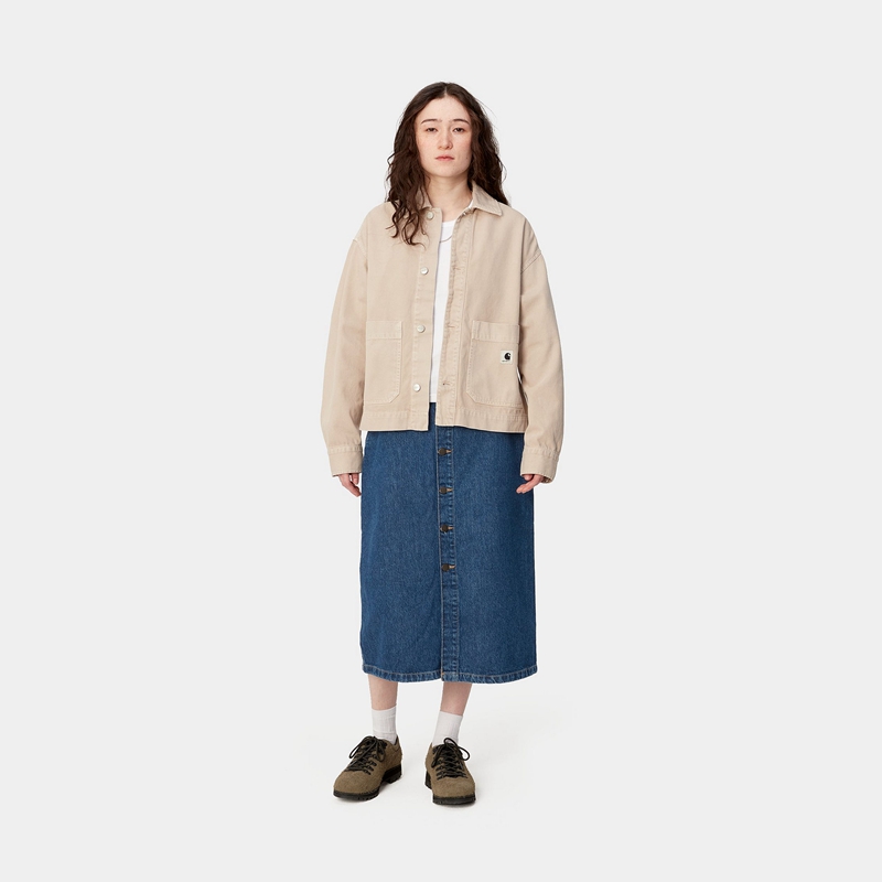 Blue Women Carhartt Colby Skirts | PES-285679