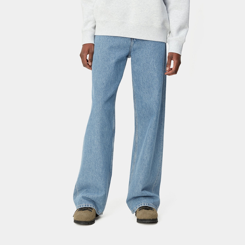 Blue Women Carhartt Jane Pants | BWL-537921