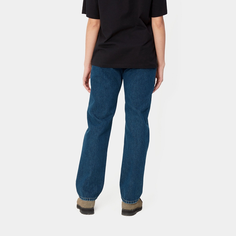 Blue Women Carhartt Noxon Pants | CZS-931526