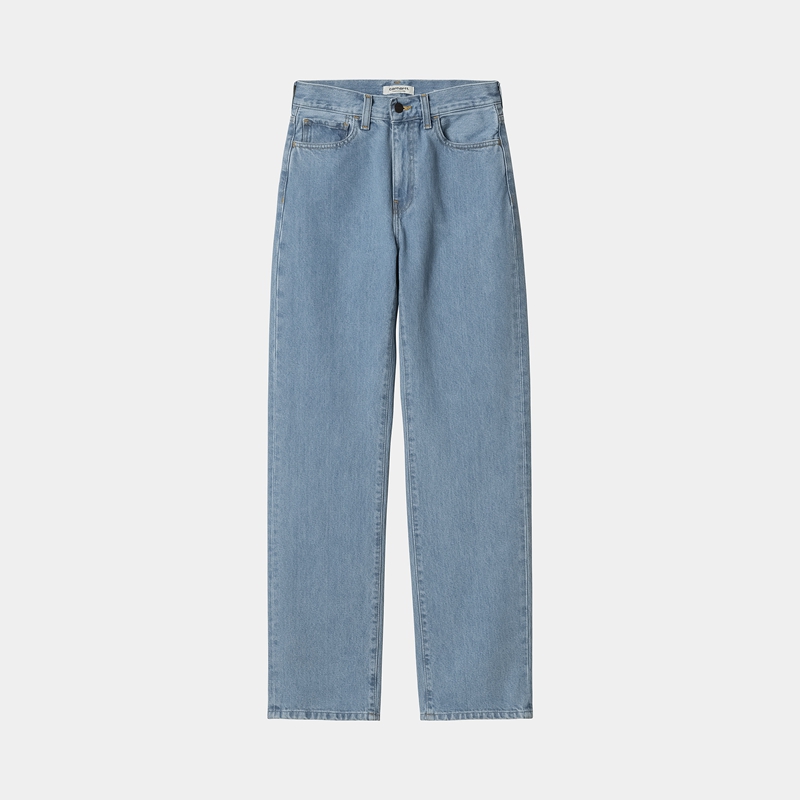 Blue Women Carhartt Noxon Pants | NWJ-742965