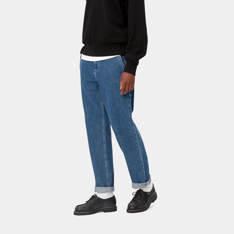 Blue Women Carhartt Pierce Pants | CUY-671945