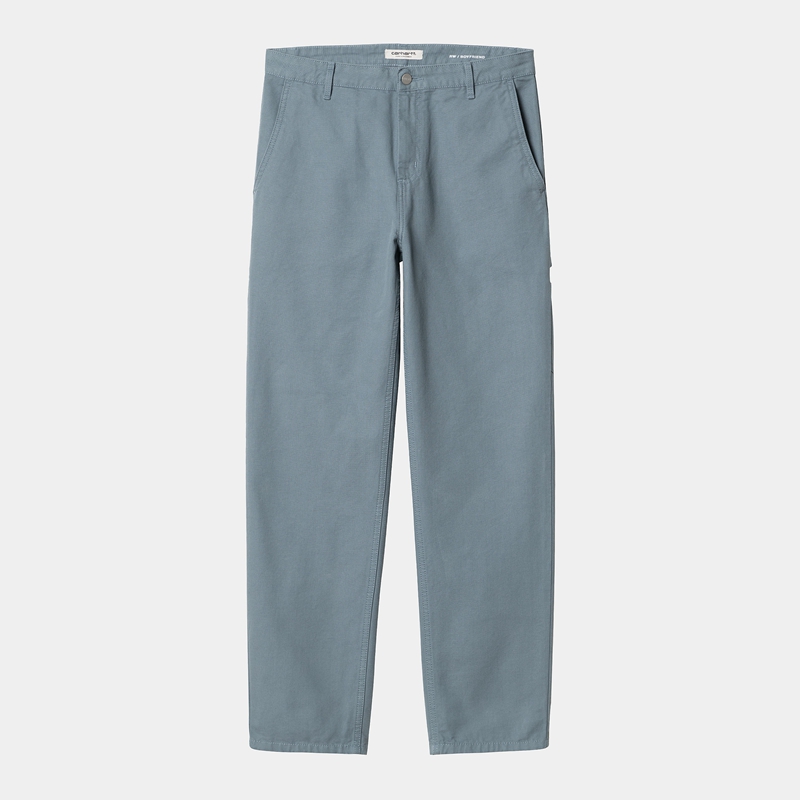 Blue Women Carhartt Pierce Pants | GBA-672041