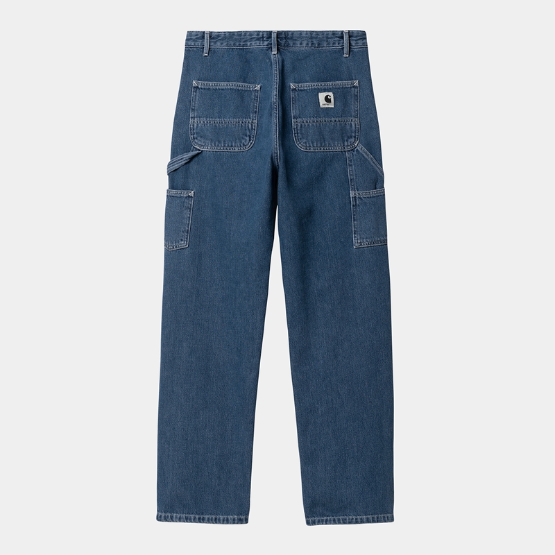 Blue Women Carhartt Pierce Straight Pants | TLQ-083427