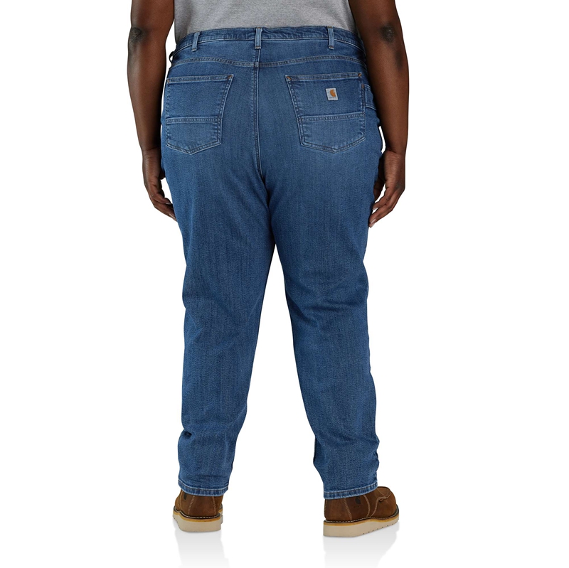 Blue Women Carhartt Work Pants | RQV-814790