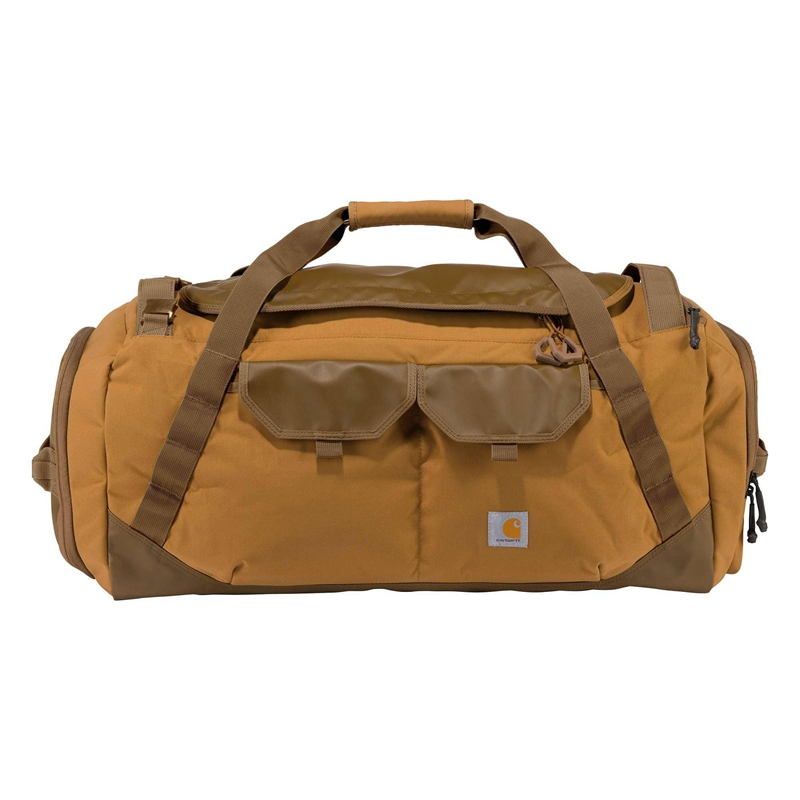 Brown Men Carhartt 75L Nylon Heavy-Haul Duffel Bag | KTL-281957