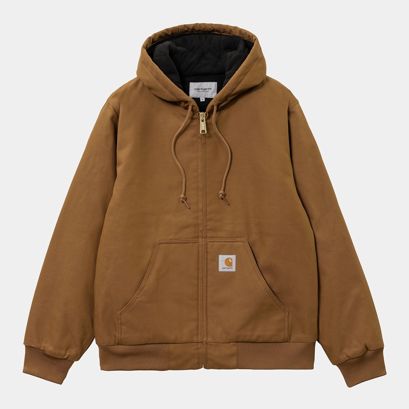 Brown Men Carhartt Active Winter Jackets | EMQ-586419