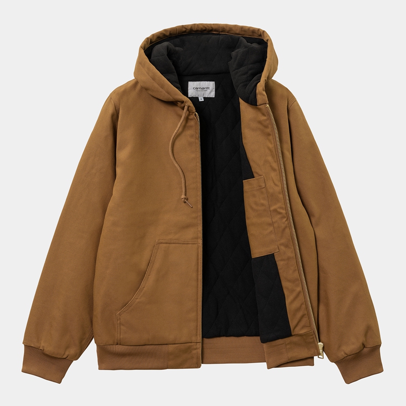 Brown Men Carhartt Active Winter Jackets | EMQ-586419