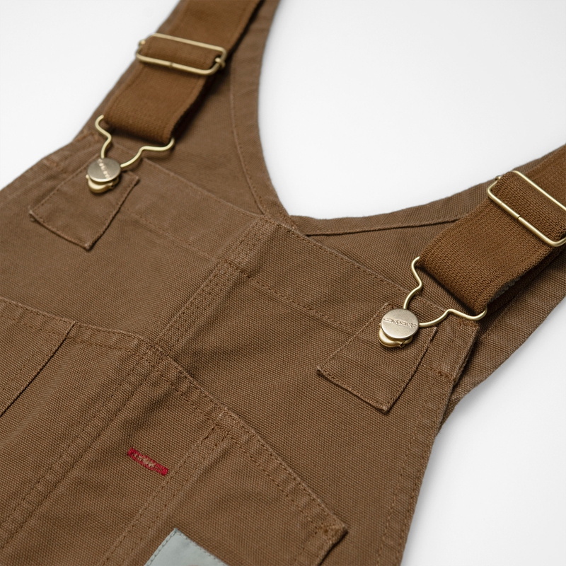 Brown Men Carhartt BIB Overalls | WYS-842371