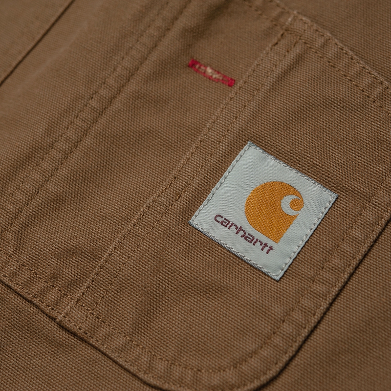 Brown Men Carhartt BIB Overalls | WYS-842371