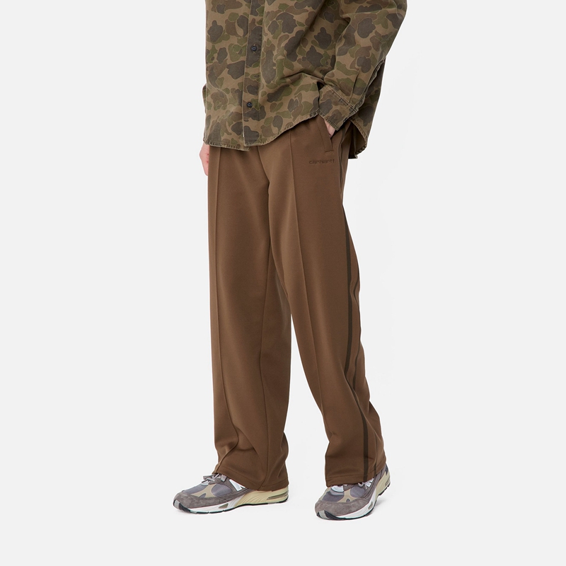 Brown Men Carhartt Bolan Pants | LZP-539816