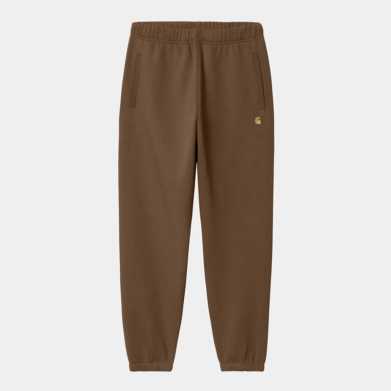 Brown Men Carhartt Chase Pants | WBS-845160