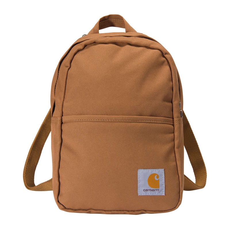 Brown Men Carhartt Classic Mini Backpack | AZQ-428159