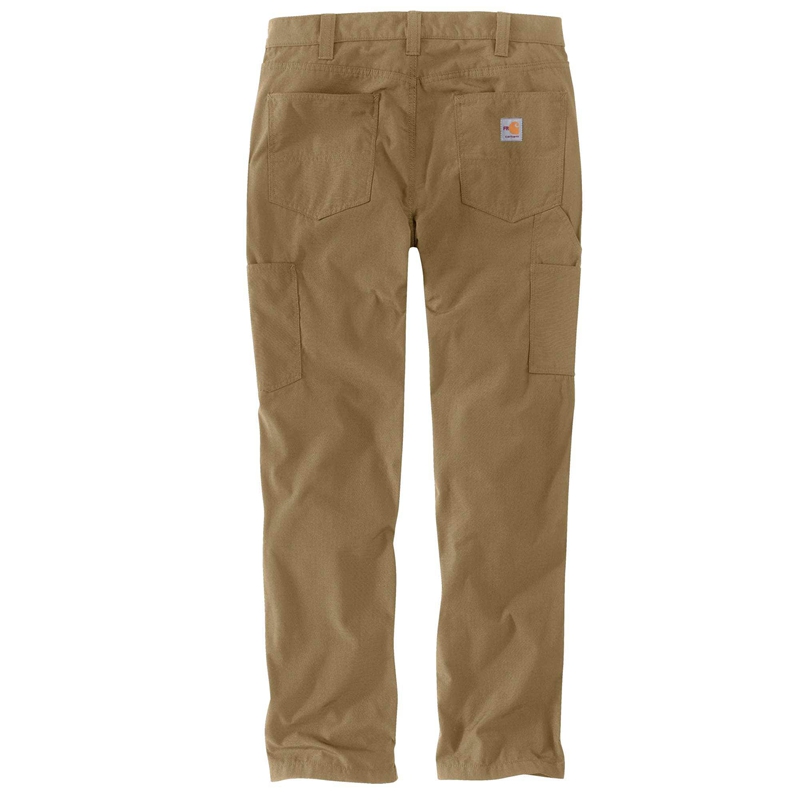 Brown Men Carhartt Flame-Resistant Force® Relaxed Fit Ripstop Utility Work Pants | IXL-985327