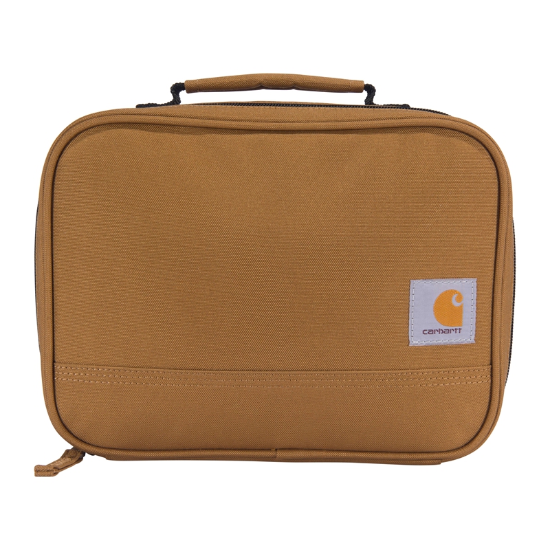 Brown Men Carhartt Insulated 4 Can Lunch Cooler Bags | LWG-217406