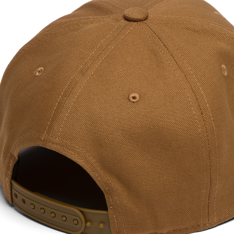 Brown Men Carhartt Logo Hats | QCY-285301