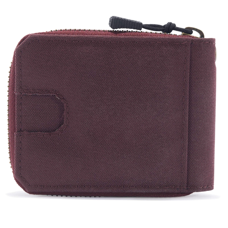 Brown Men Carhartt Nylon Duck Zipper Wallets | JRX-352469