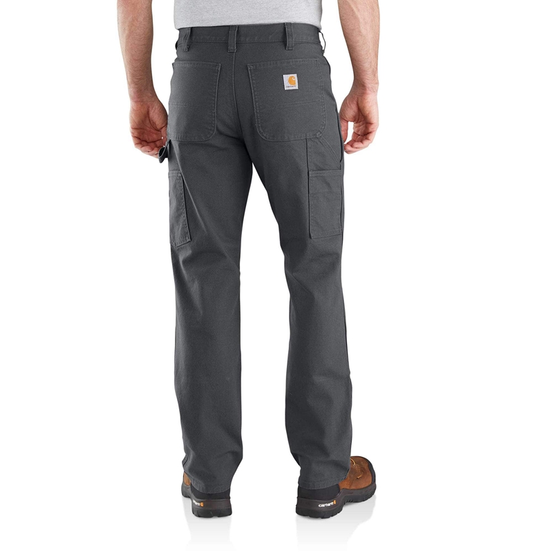 Brown Men Carhartt Utility Double-Knee Work Pants | NFU-081542