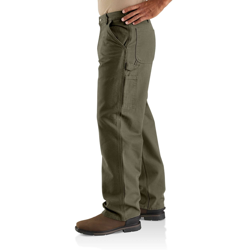 Brown Men Carhartt Utility Work Pants | NKA-846901