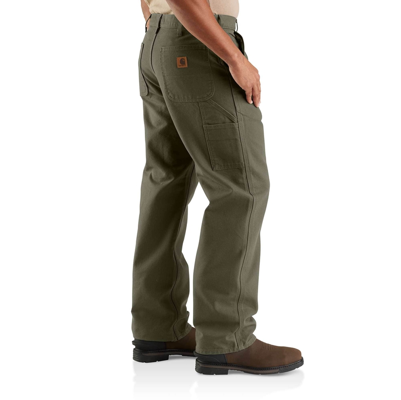 Brown Men Carhartt Utility Work Pants | NKA-846901