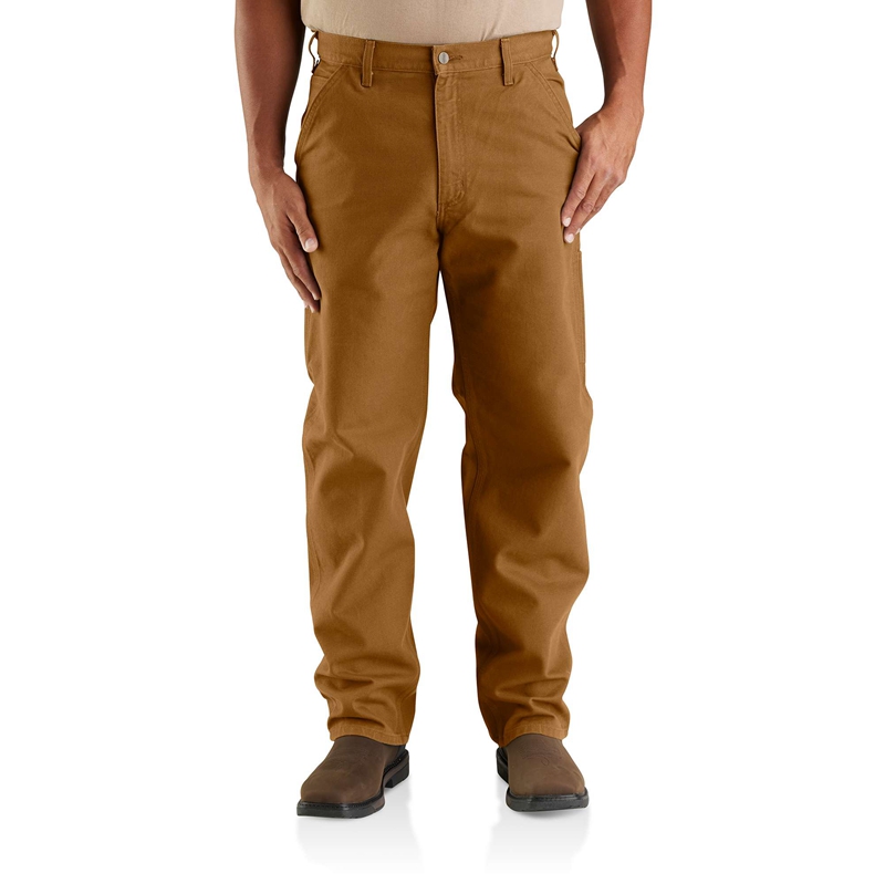 Brown Men Carhartt Utility Work Pants | NKA-846901