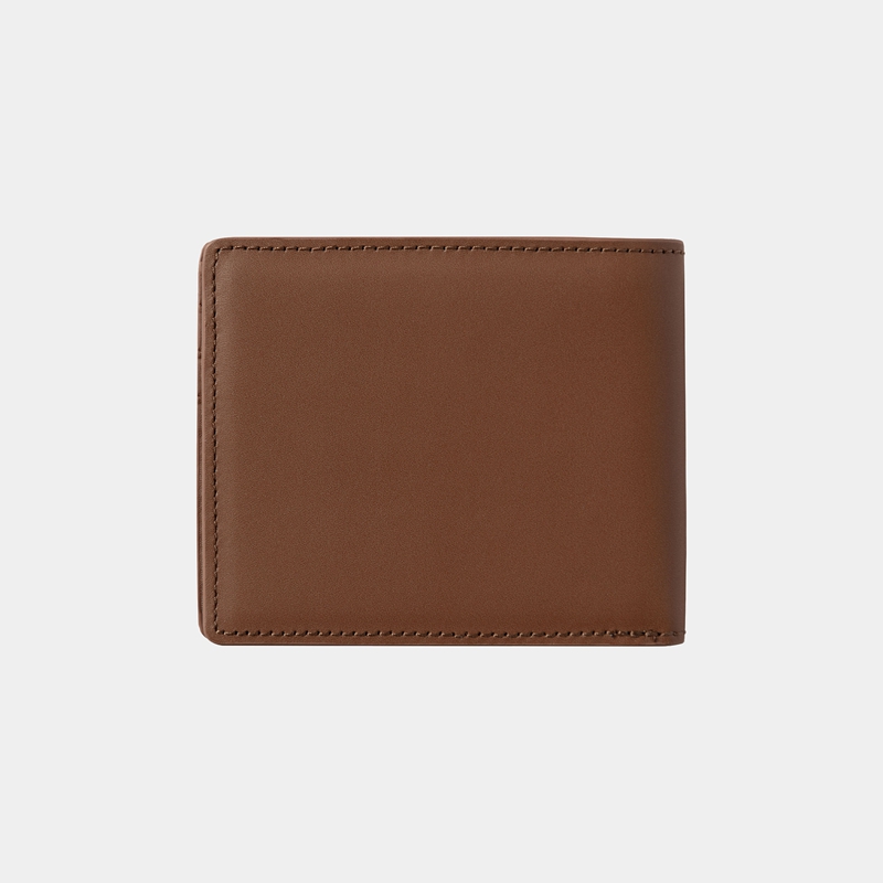 Brown Men Carhartt Vegas Billfold Wallets | KDJ-792530