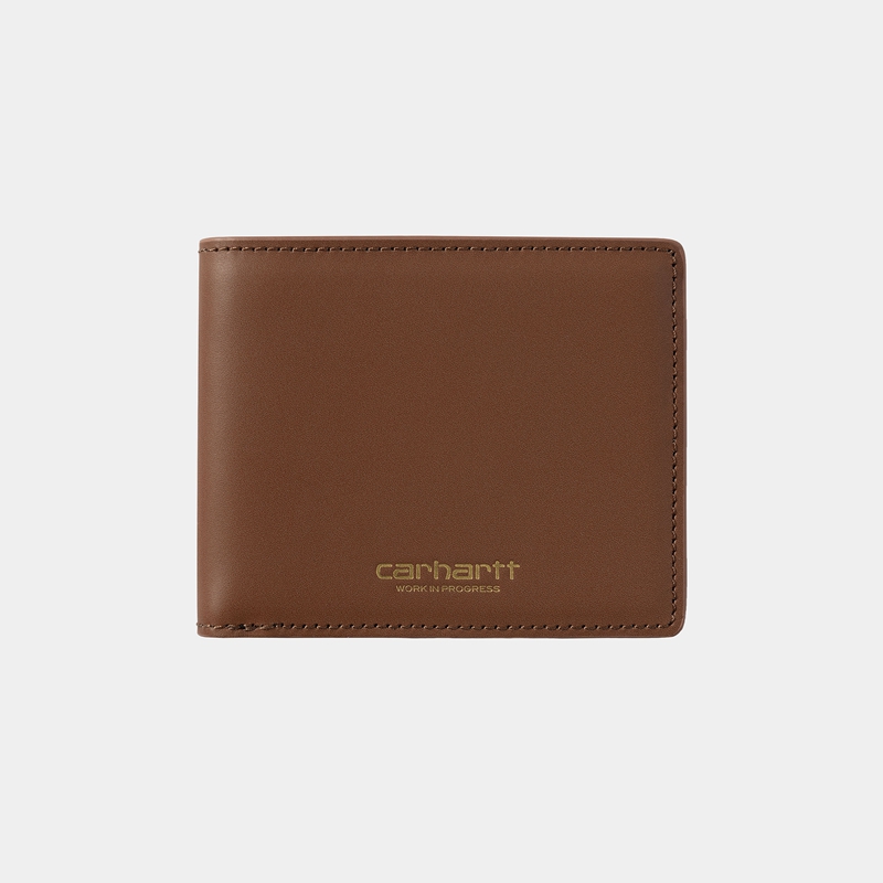 Brown Men Carhartt Vegas Billfold Wallets | KDJ-792530